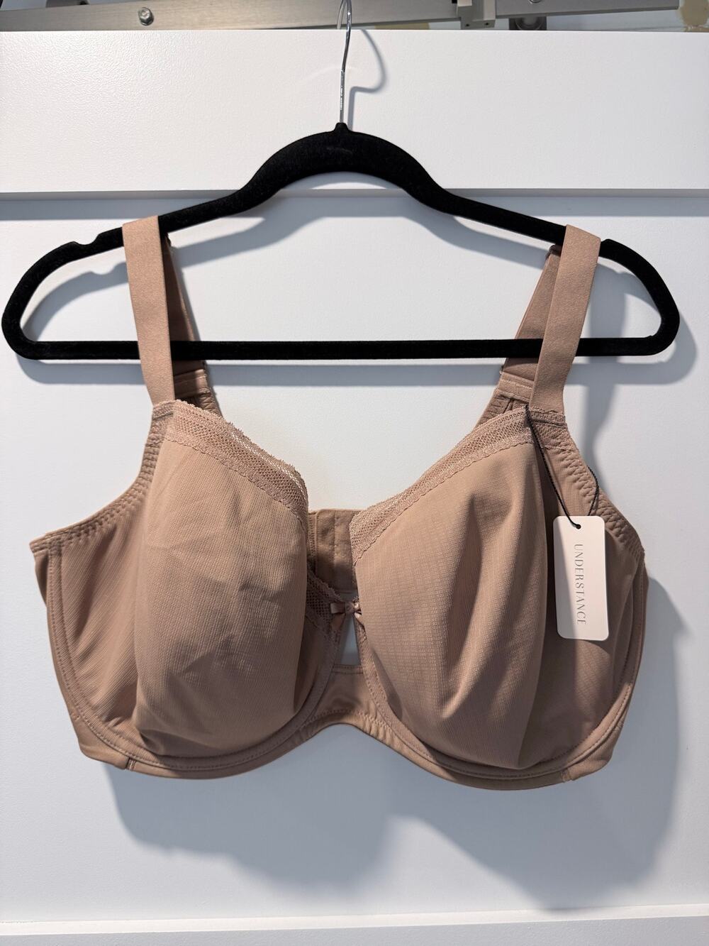 BNWT Marion Smooth Flexwire Demi Bra | 38i | Latte